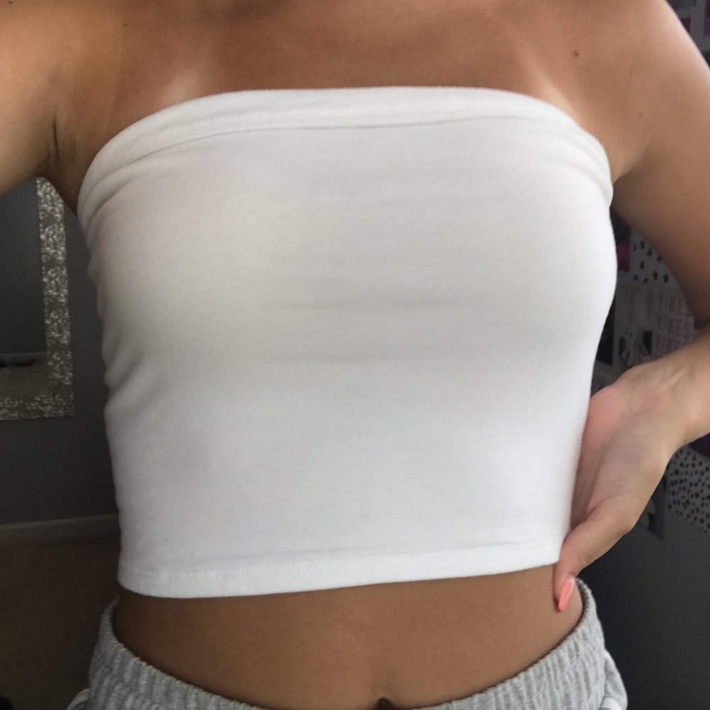 White Tube top